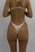 Viki Tanga Külot - Beyaz - Görsel 4
