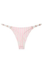Viki Tanga Külot - Beyaz-Pembe - Görsel 2
